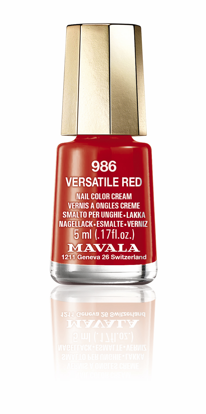 Versatile Red - 5 ml - der vegane Nagellack